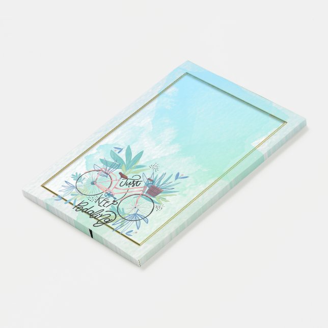 Behalt Peddling Post-it Klebezettel (angewinkelt)