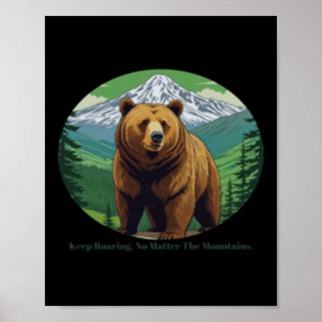 Behalt Roaring Poster (Vorne)