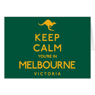 Behalt Ruhe, du bist in Melbourne!