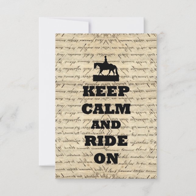 Behalt Ruhe & Fahrt (Vorderseite)