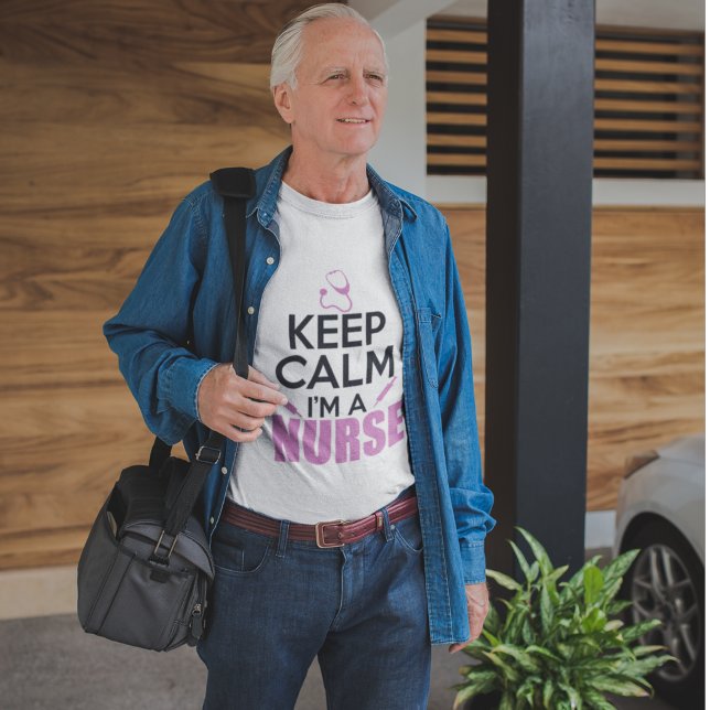 Behalt Ruhe, ich bin Krankenschwester T-Shirt (Von Creator hochgeladen)