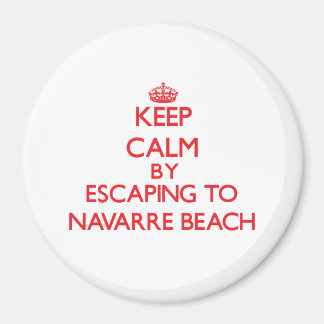 Behalt Ruhe, indem du nach Navarra Beach Florida e Magnet