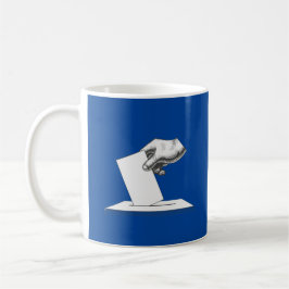 Behalt Ruhe und Abstimmung 2026 Kaffeetasse