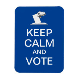 Behalt Ruhe und Abstimmung 2026 Magnet