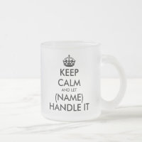 Behalt Ruhe und lass (leer) behandle es lustig