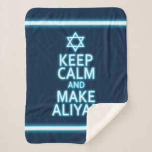 Behalt Ruhe und mache Aliyah Sherpadecke