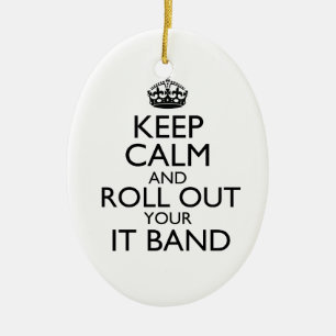 Behalt Ruhe und Roll Out Dein IT Band Ornament