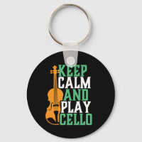 Behalt Ruhe und spiele Cello Funny Cellist Musicia