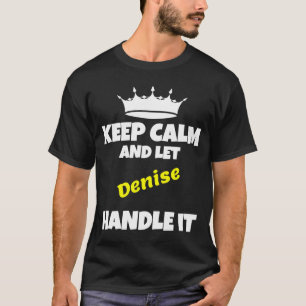 Behalt ruhig und lass leugnen es komisch sarkastis T-Shirt