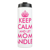 Behalt ruhig und lass Mama mit dem lustigen Mutter