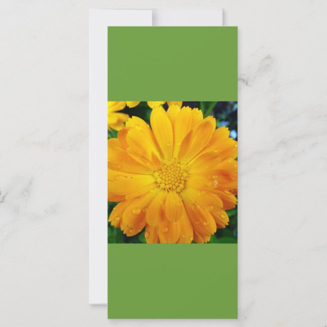 behalt ruhig und lese auf, gelbes Lesezeichen (Vorderseite)