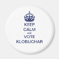 Behalt ruhig und stimme Klobuchar