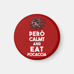 Behalt ruhige Barese Focaccia Magnet