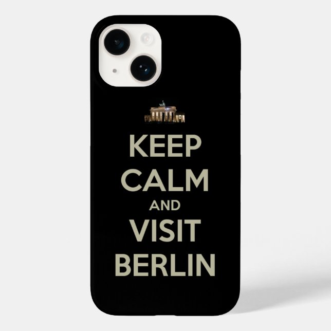 behalt ruhiger Besuch berlin Case-Mate iPhone Hülle (Rückseite)