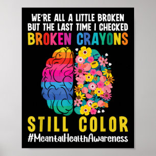 Behalt Semicolon Mental Health Awareness Poster