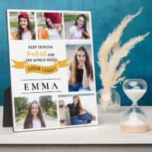 Behalt Shining 2025 Abschluss Multi-Foto-Geschenk