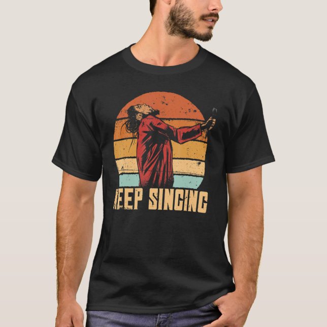 Behalt Singen für Reggae Rasta T-Shirt (Vorderseite)