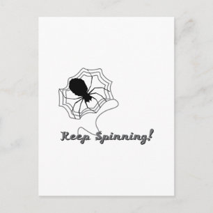 Behalt Spinning Postkarte