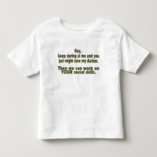 Behalt Staring dann können wir an Ihrem sozialen G Kleinkind T-shirt
