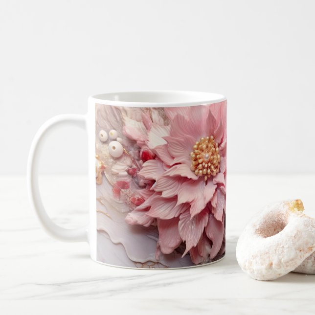 Behalt Tasse oder Geschenk an jemanden, den du Lie (Mit Donut)