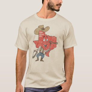 Behalt Texas Red Austin Dallas Houston San Antonio T-Shirt