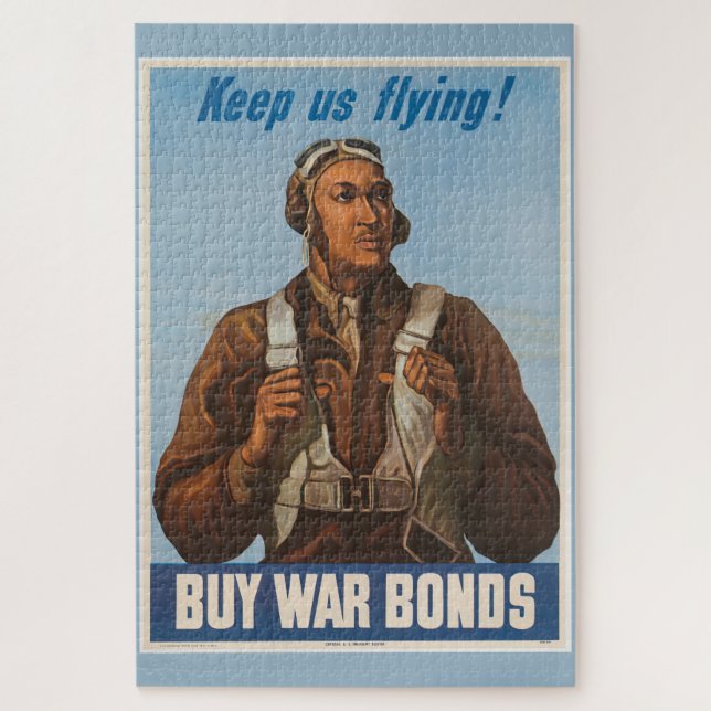 Behalt uns fliegen! puzzle (Vertikal)