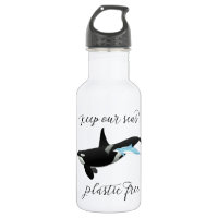 Behalt unseren Meeren Plastikfreie Orca Dolphin Oz