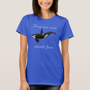 Behalt unseren plastischen Orca Killer Wal T-Shirt