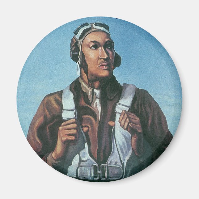 Behalt us Flying ~ Tuskeege Airman Magnet (Vorne)