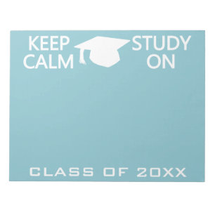 Behalt von Calm & Study On custom color notepad Notizblock