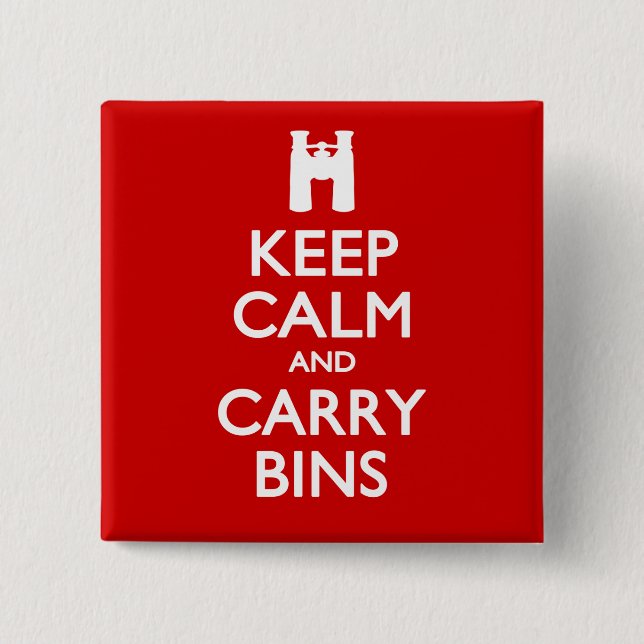 Behalt von Kalk und Carry Bins Button (Vorderseite)