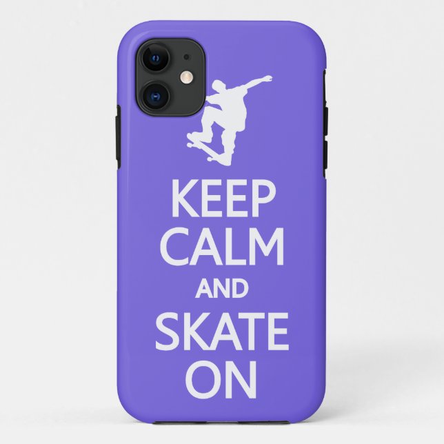 Behalt von Ruhe & Skate auf dem iPhone-Gehäuse mit Case-Mate iPhone Hülle (Rückseite)