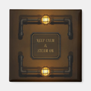 "Behalt von Ruhe und Dämpfung" Magnet