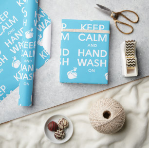 Behalt von Ruhe und Handwaschmittel - Hygiene, Kei Geschenkpapier