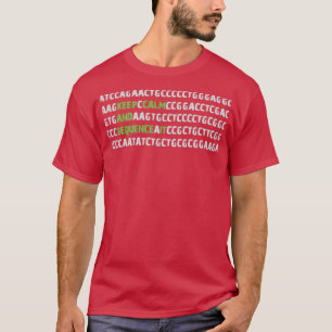 Behalt von Ruhe und Sequenzen IT Bioinformatik Gen T-Shirt