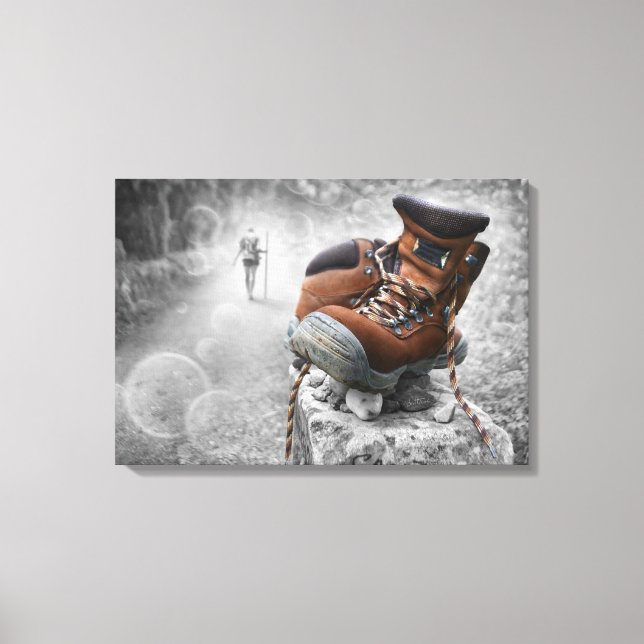 Behalt Walking Leinwanddruck (Vorderseite)