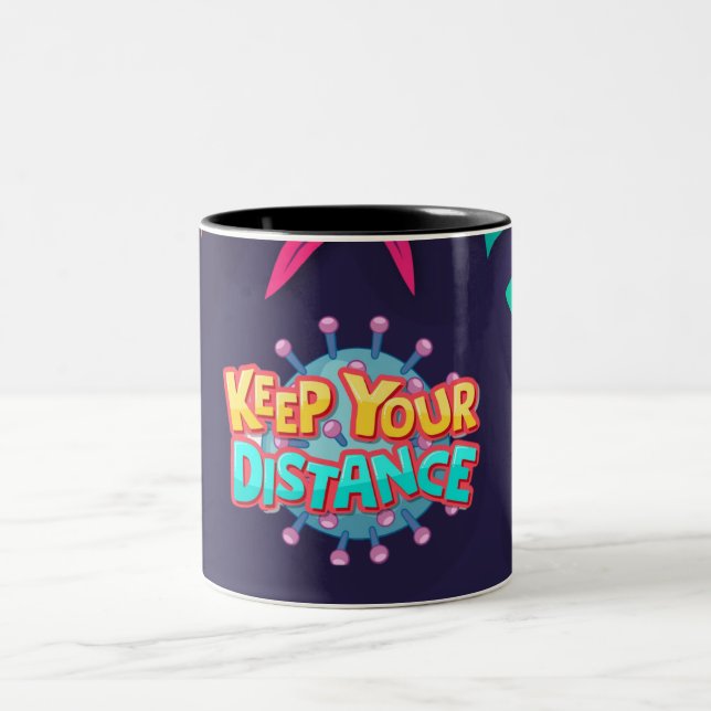 behalt weg zweifarbige tasse (Mittel)