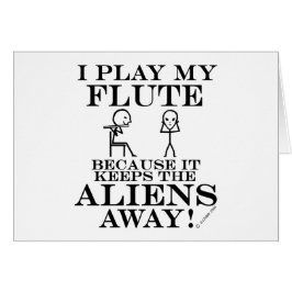 Behalte Außerirdischen weg Flute