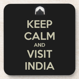behalte Besuch India Untersetzer