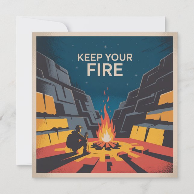 Behalte dein Feuer (Vorderseite)