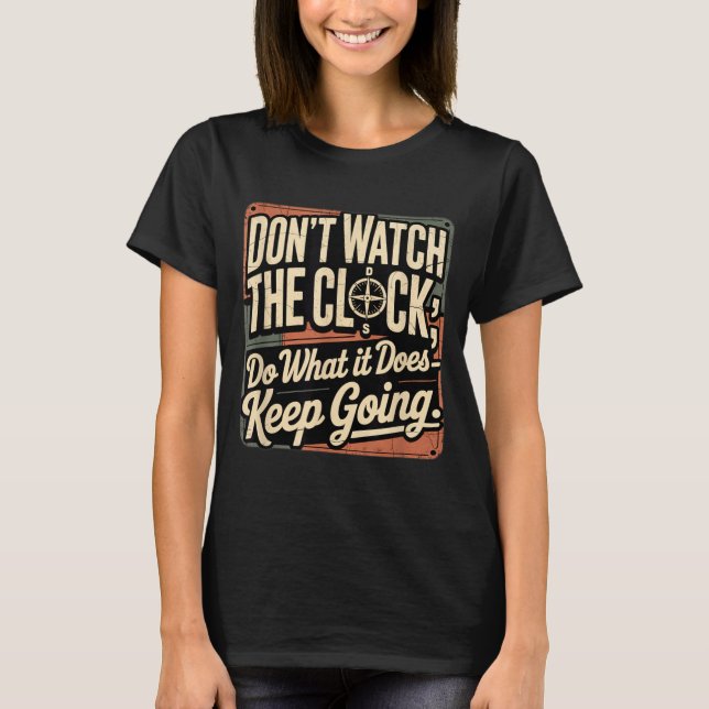 Behalte den Überblick Behalte den Überblick Motiva T-Shirt (Vorderseite)
