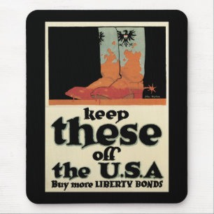Behalte diese von den USA Mousepad