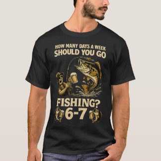 Behalte es reel weiter angeln - perfektes Geschenk T-Shirt