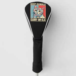 Behalte Kamala und Mach Weiter-A-La LA Kamala Harr Golf Headcover