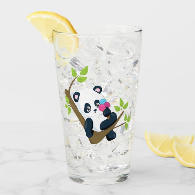 Behalte oder entwirf dein eigenes :-) glas (Vorderseite Ice)