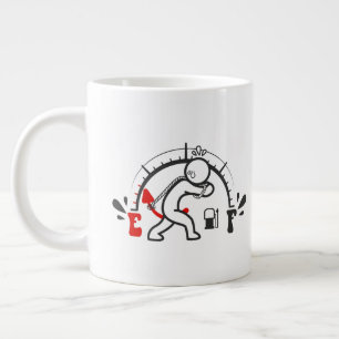 Behalte oder entwirf deine eigene -Tasse riesige K Jumbo-Tasse