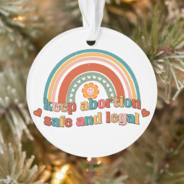 Behalten Abtreibung sicher und legal Ornament