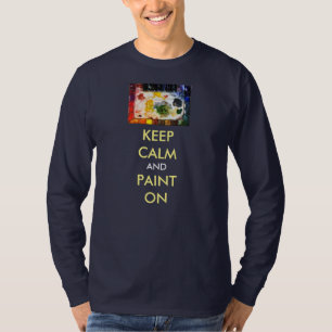 BEHALTEN CALM Fine Art Painter-Langärm-T-Shirt T-Shirt