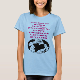 Behalten des Friedens T-Shirt