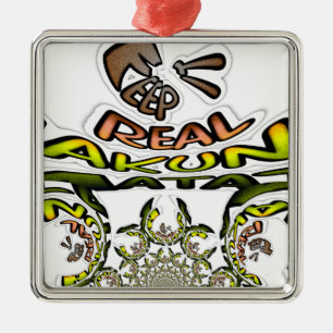 Behalten: Kaleidoskop Art Print/Graphic Ornament Aus Metall